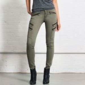 Blank NYC Utility/Moto Zipper Pants- size 24 (NWT)